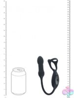 Vibrating & Thrusting Tri-O Cock Ring with Prostate Stimulator – Black - Image 5
