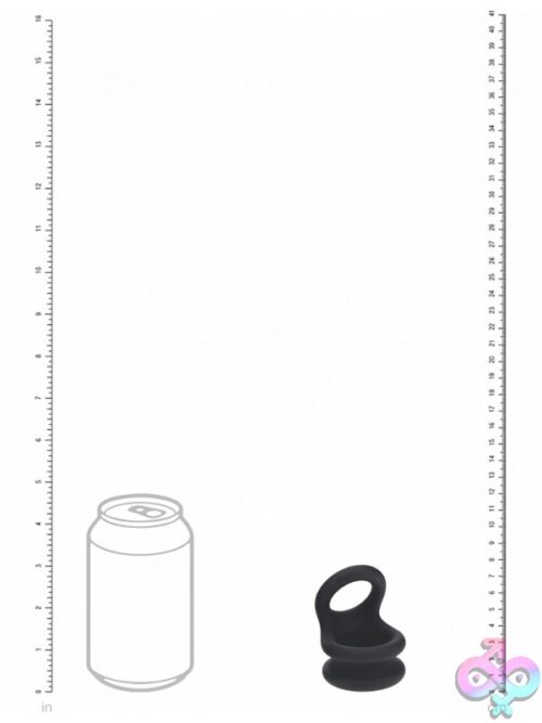 Levelz Wide Double O Silicone Cock Ring - Image 3