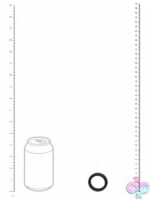 Levelz Wide O Silicone Cock Ring Black - Image 3