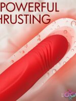 Lickgasm Bliss Kiss Kissing Clitoral Stimulator W/ Thrusting Vibrator - Image 4