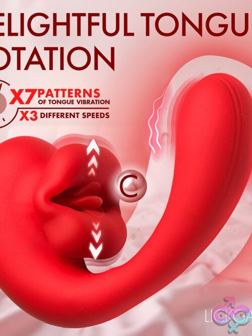 Lickgasm G-Kiss Kissing G-Spot Silicone Vibrator - Image 4