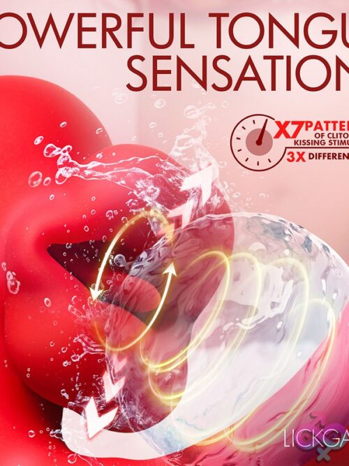 Lickgasm G-Kiss Kissing G-Spot Silicone Vibrator - Image 5