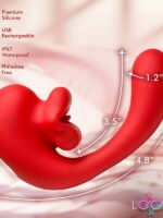 Lickgasm G-Kiss Kissing G-Spot Silicone Vibrator - Image 6