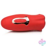 Lickgasm Kiss and Tell Mini Kissing and Vibrating Clitoral Stimulator - Red