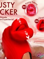 Lickgasm Mini Kisses Kissing & Vibrating Clitoral Stimulator - Image 3