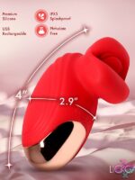 Lickgasm Mini Kisses Kissing & Vibrating Clitoral Stimulator - Image 5