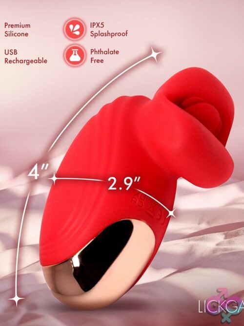 Lickgasm Mini Kisses Kissing &Amp; Vibrating Clitoral Stimulator - Image 5