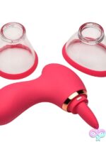Lickgasm Plump Pleasure Licking & Sucking Clitoral Stimulator – Pink - Image 2