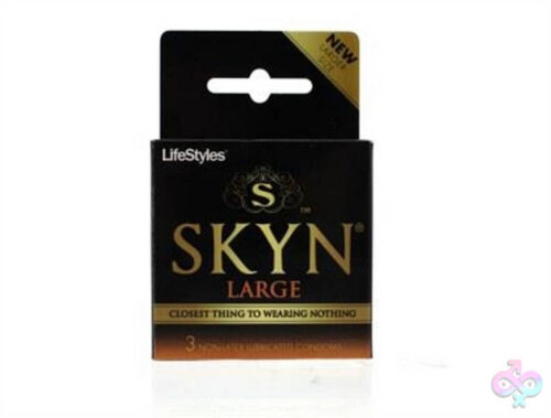 Lifestyle Condoms Sex Toys - Lifestyles Skyn Large - 3 Pack
