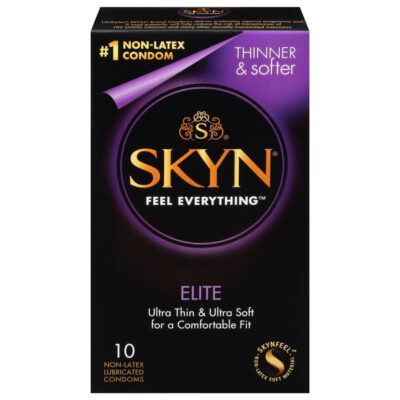 Lifestyles Skyn Elite condoms by Paradise Marketing — SKYNFEEL non-latex condoms for natural feel