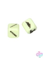 Glow in the Dark Couples Dice Game – Yellow - Image 2