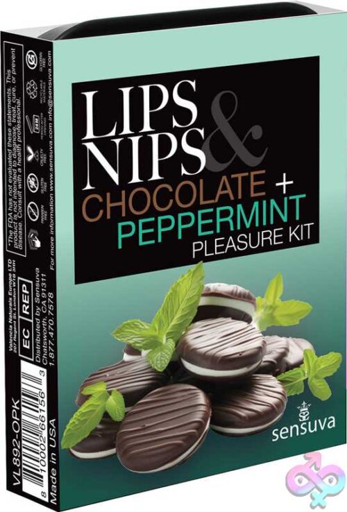 Lips And Nips Pleasure Kit Chocolate-Peppermint - Image 2