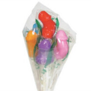 Little Genie Sex Toys - Candy Penis Bouquet - 12 Piece Display