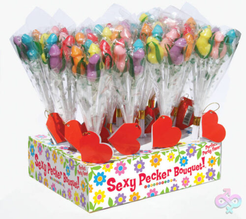 Little Genie Sex Toys - Candy Penis Bouquet - 12 Piece Display