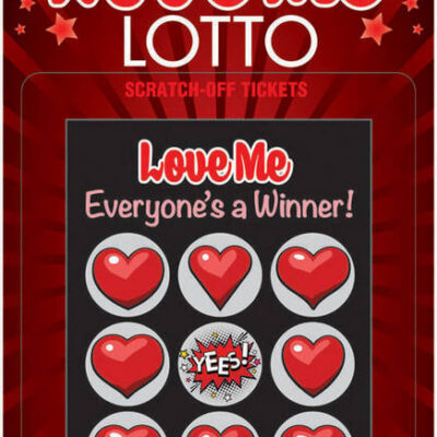 Love Me Lotto 12 Winning Tickets by Little Genie — couples scratch-off game