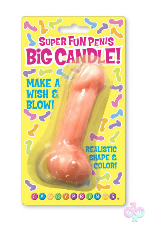 Little Genie Sex Toys - Super Fun Big Penis Candle - Pink