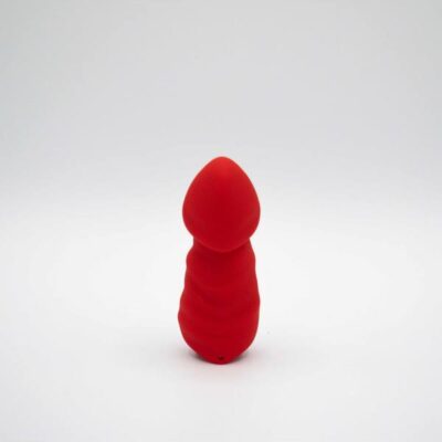 Little Red Bullet Vibrator in red by Like A Kitten — compact waterproof clitoral stimulator