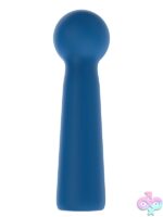 Luv Orb Mini Wand Vibrator – Blue - Image 2