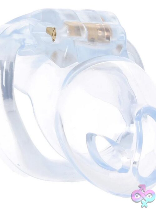 Lockmaster 3.5&Quot; Side Lock See-Thru Chastity Cage - Image 2