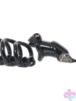 Lockmaster 4" Resin Cock Cage Black - Image 3
