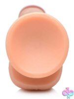 Long Logan 10 Inch Dildo With Balls - Light - Image 4