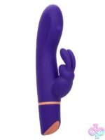 rolling G-spot rabbit vibrator Love Bunny Beaded Rollin G Bunny by CalExotics in purple