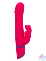 beaded spinning rabbit vibrator Love Bunny Beaded Spin Bunny by CalExotics in pink