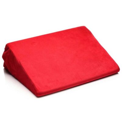 Love Cushion Small Wedge Pillow Red by XR Brands — couples positioning foam wedge