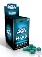 12-count blueberry enhancement gummies pop display for him by Xr Love Drops