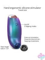 Love To Love Believer Iridescent Turquoise Clitoral Stimulator - Image 3