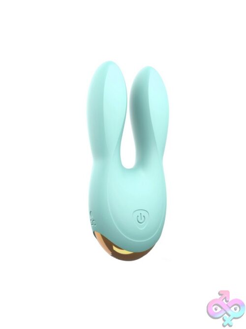 Love To Love Hear Me Enjoy-Mint Bunny Ear Clitoral Vibrator - Image 2