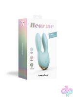 Blue bunny ear clitoral vibrator with flexible dual-motor ears by Love To Love