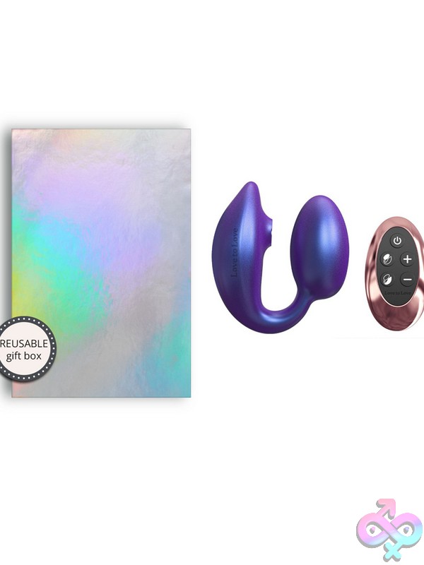 Discreet-Toys-Love-To-Love-Wonderlover-Iridescent-Night-Nu-Lp-6033173 Wonderlover Iridescent Night Purple Dual Stimulator With Led Remote By Love To Love