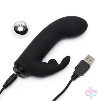 Lovehoney Fifty Shades Sex Toys - Fifty Shades of Grey Greedy Girl Mini Rabbit Vibrator
