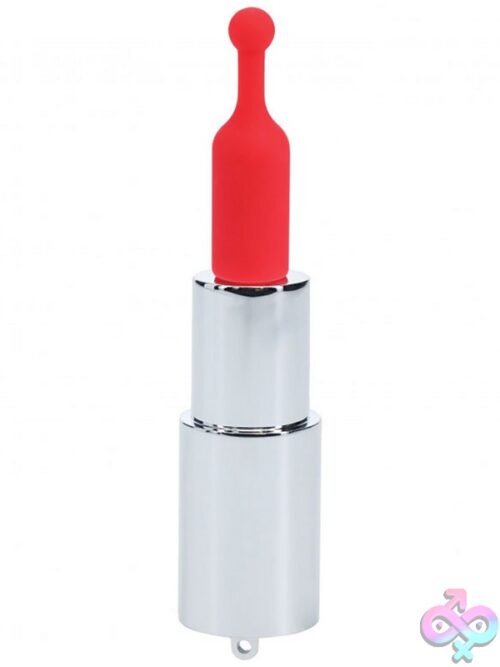 Candy Lipstick Vibrator Green – Discreet Silicone Vibe With Interchangeable Heads - Image 2