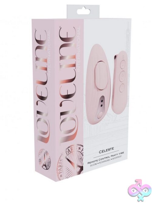 Loveline Céleste Remote-Controlled Magnetic Panty Vibe In Pink And Blue On A Soft Neutral Background