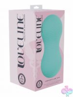 Loveline ComfortPulse Duo dual-orb handheld massager in sage green by Shots Toys