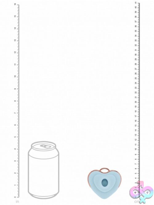 Loveline Luvie Airtaptech Vibrator Blue - Image 3