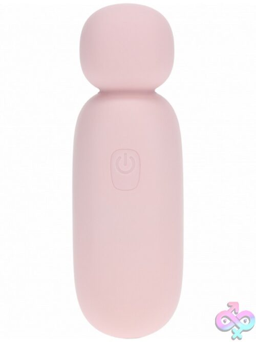 Loveline Mochi Mini Wand Vibrator Pink - Image 2