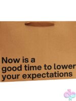 Lower Your Expectations Large Gift Bag - Image 3