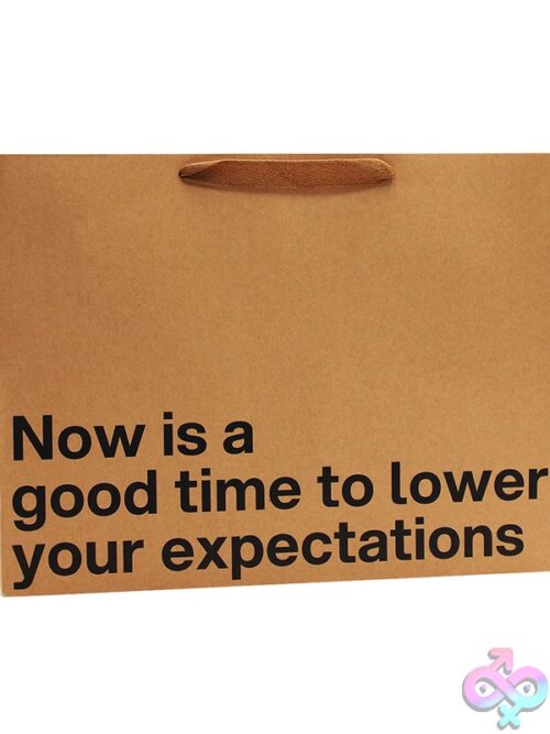 Lower Your Expectations Large Gift Bag - Image 3
