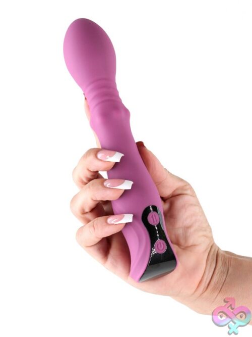 Cadence Thrusting G-Spot Wand In Blush Purple - Image 3