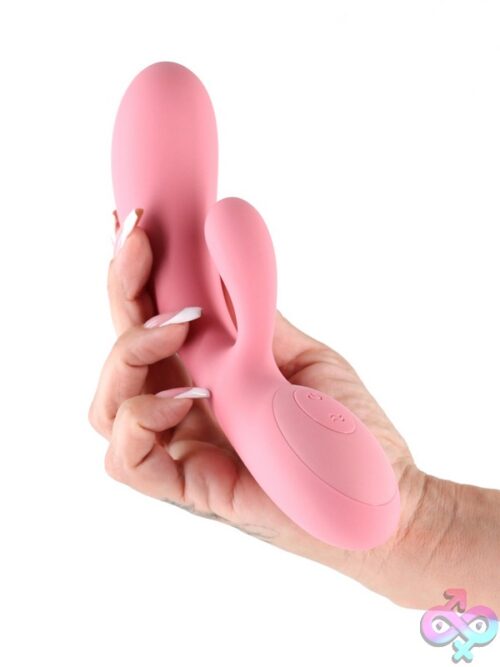 Samba Dual-Motor Vibrating Rabbit – Coral - Image 3