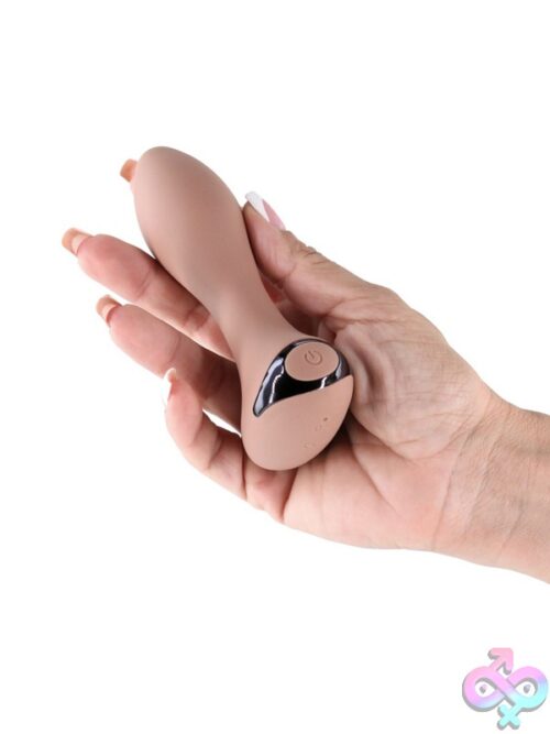 Tango Autumn Vibrating Anal Plug – Brown - Image 3