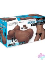 Full-figure remote control vibrating companion doll in mocha TPE by Luv Dollz