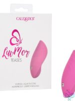Pink contoured textured silicone rechargeable massager by California Exotic Novelties