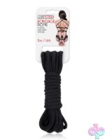 Lux Fetish Bondage Rope 5M – Black - Image 2