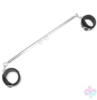 Lux Fetish Sex Toys - Expandable Spreader Bar Set 35" - 47" With Detachable Leatherette Cuffs