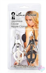Lux Fetish Sex Toys - Japanese Clover Nipple Clamps