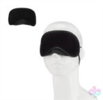 Lux Fetish Sex Toys - Peek-a-Boo Love Mask - Black
